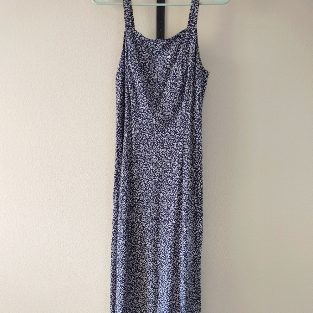 Old Navy - Navy floral midi maxi dress